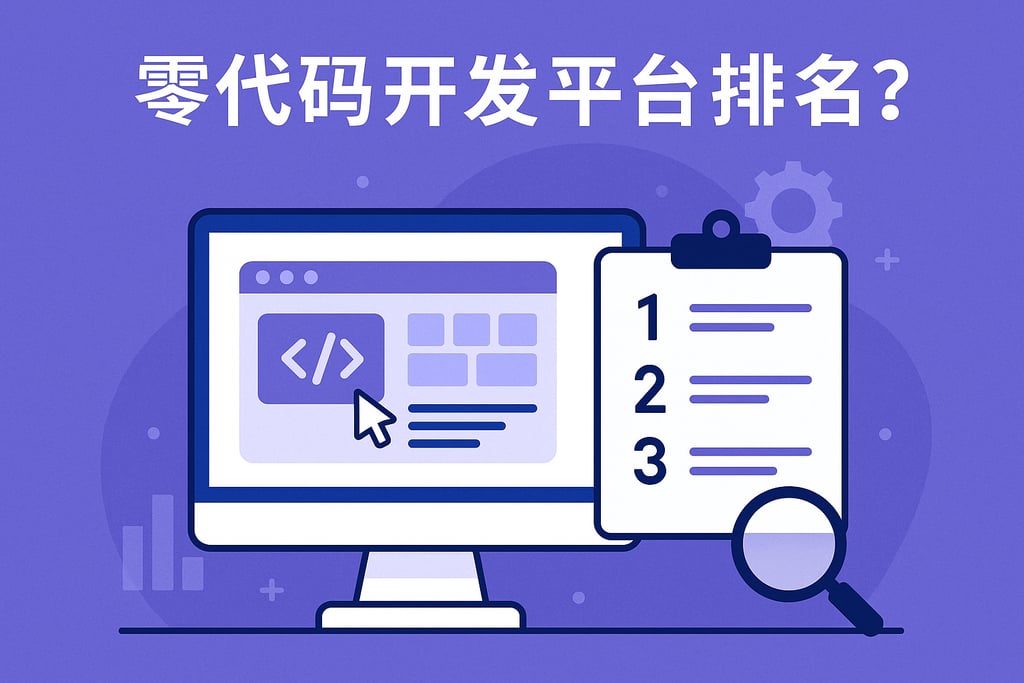 零代码开发平台排名？