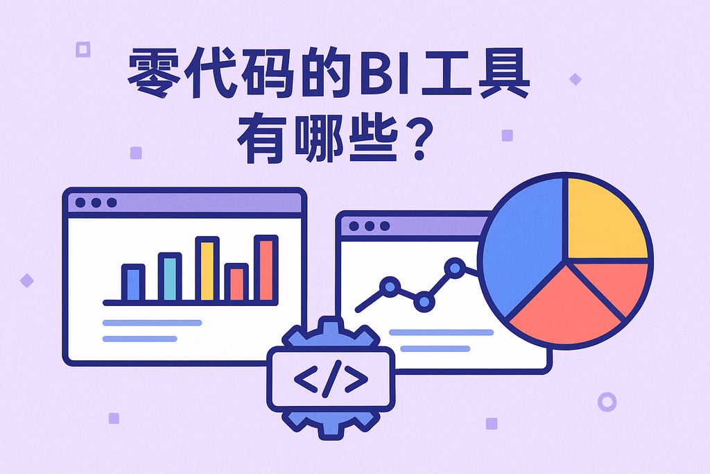 零代码的BI工具有哪些？