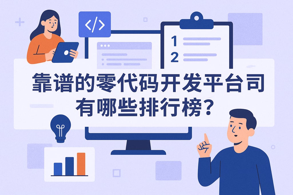靠谱的零代码开发平台公司有哪些排行榜？