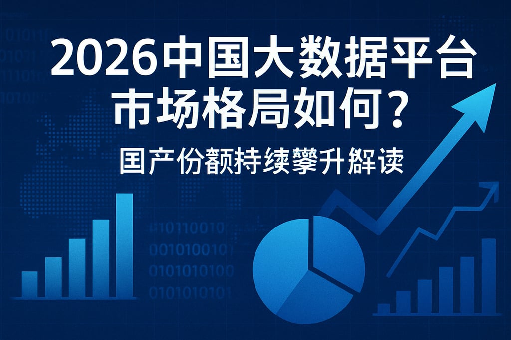 2026中国大数据平台市场格局如何？国产份额持续攀升解读