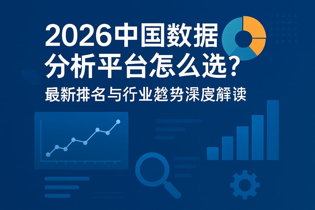 2026中国数据分析平台怎么选？最新排名与行业趋势深度解读