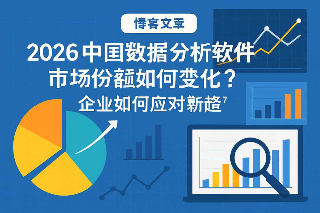 2026中国数据分析软件市场份额如何变化？企业如何应对新趋势