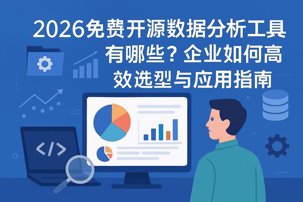2026免费开源数据分析工具有哪些？企业如何高效选型与应用指南