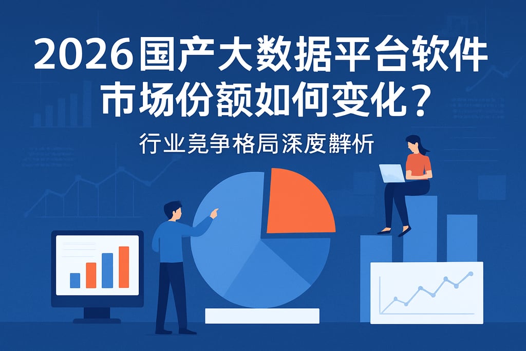 2026国产大数据平台软件市场份额如何变化？行业竞争格局深度解析