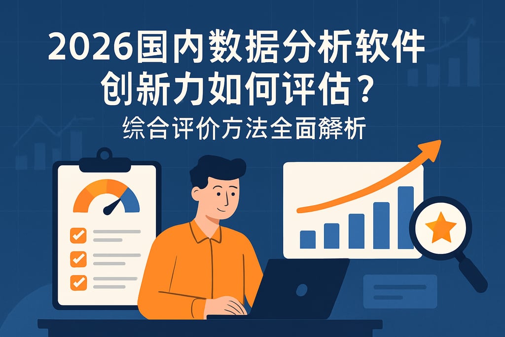2026国内数据分析软件创新力如何评估？综合评价方法全面解析