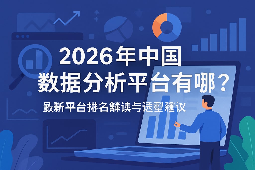 2026年中国数据分析平台有哪些？最新平台排名解读与选型建议
