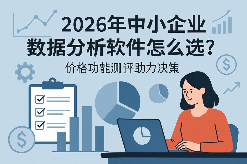 2026年中小企业数据分析软件怎么选？价格功能测评助力决策