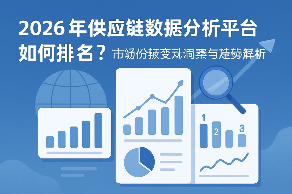2026年供应链数据分析平台如何排名？市场份额变动洞察与趋势解析
