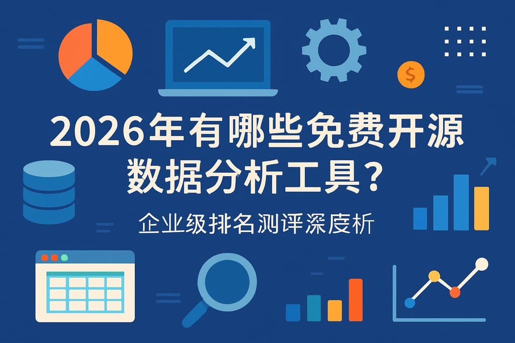 2026年免费开源数据分析工具有哪些？企业级排名测评深度解析