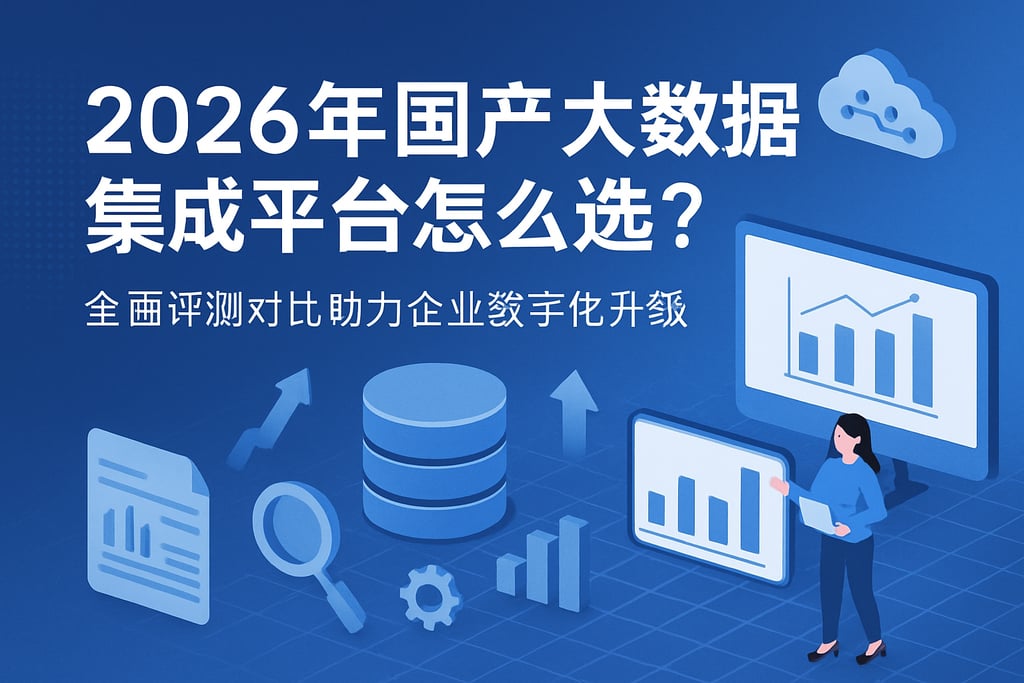 2026年国产大数据集成平台怎么选？全面评测对比助力企业数字化升级