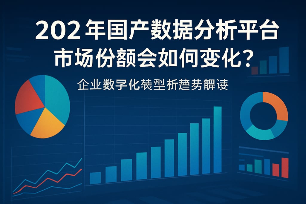 2026年国产数据分析平台市场份额会如何变化？企业数字化转型新趋势解读