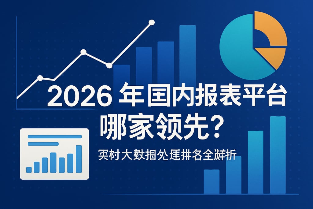 2026年国内报表平台哪家领先？实时大数据处理排名全解析