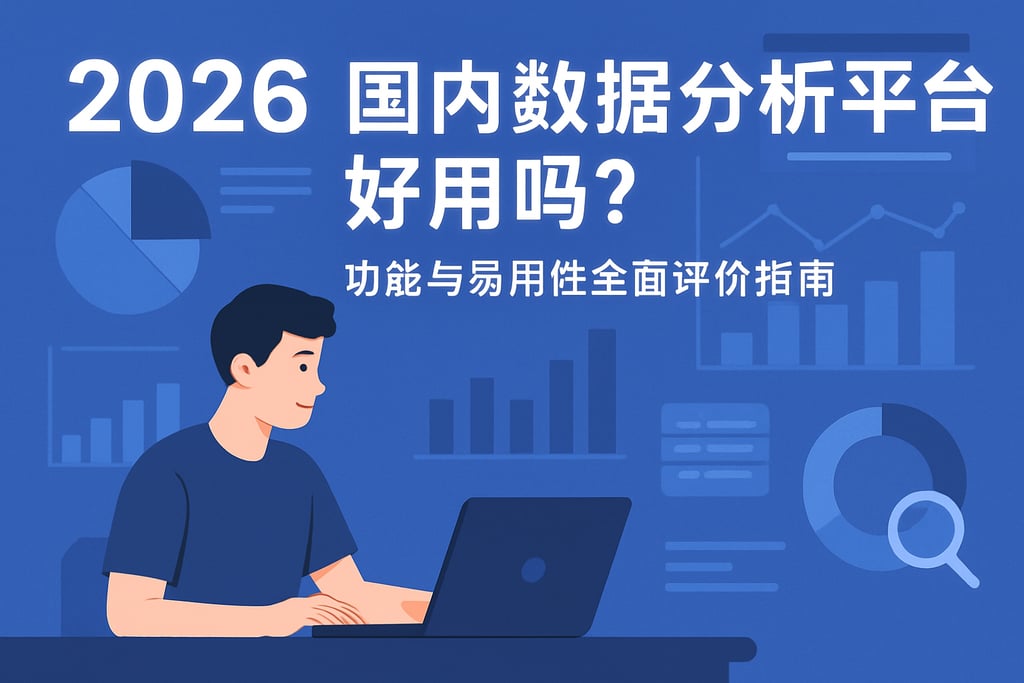 2026年国内数据分析平台好用吗？功能与易用性全面评价指南