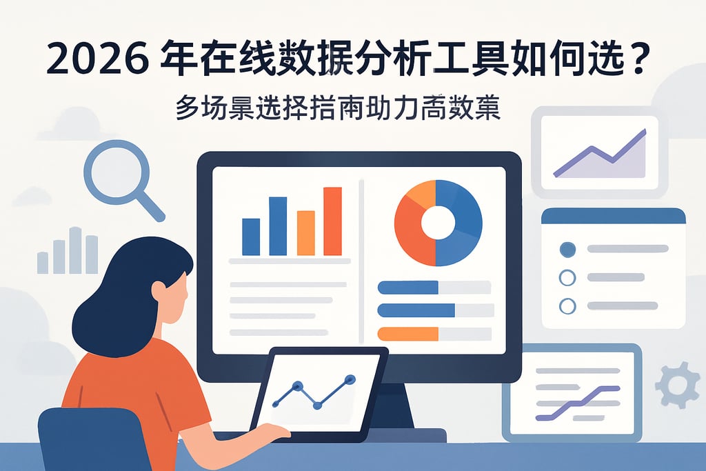 2026年在线数据分析工具如何选？多场景选择指南助力高效决策