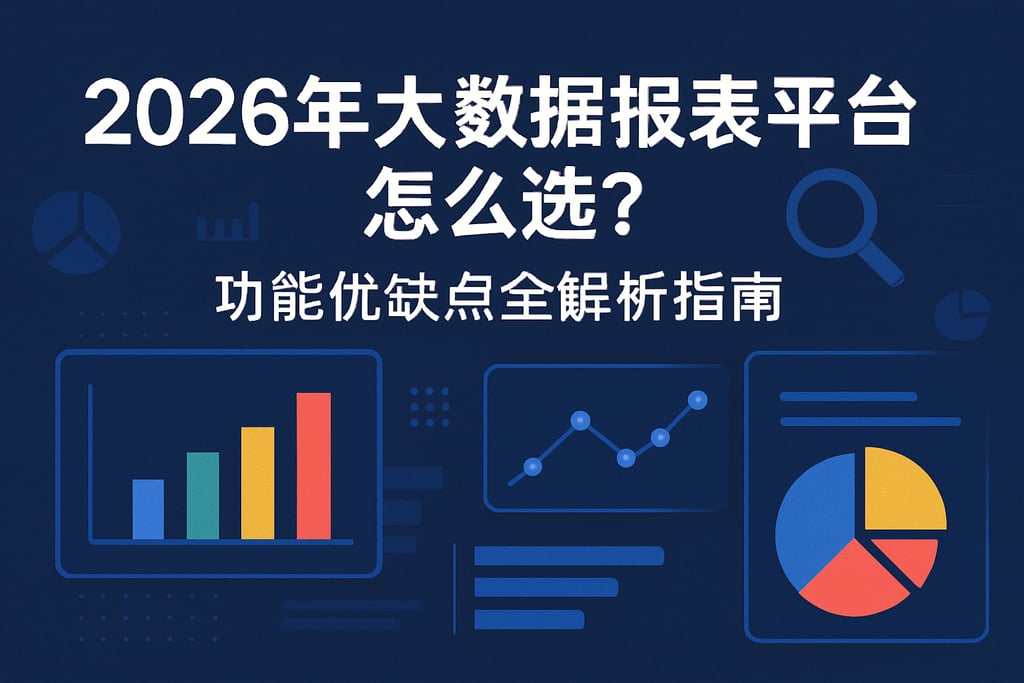 2026年大数据报表平台怎么选？功能优缺点全解析指南