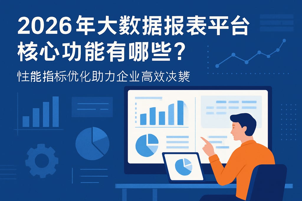 2026年大数据报表平台核心功能有哪些？性能指标优化助力企业高效决策