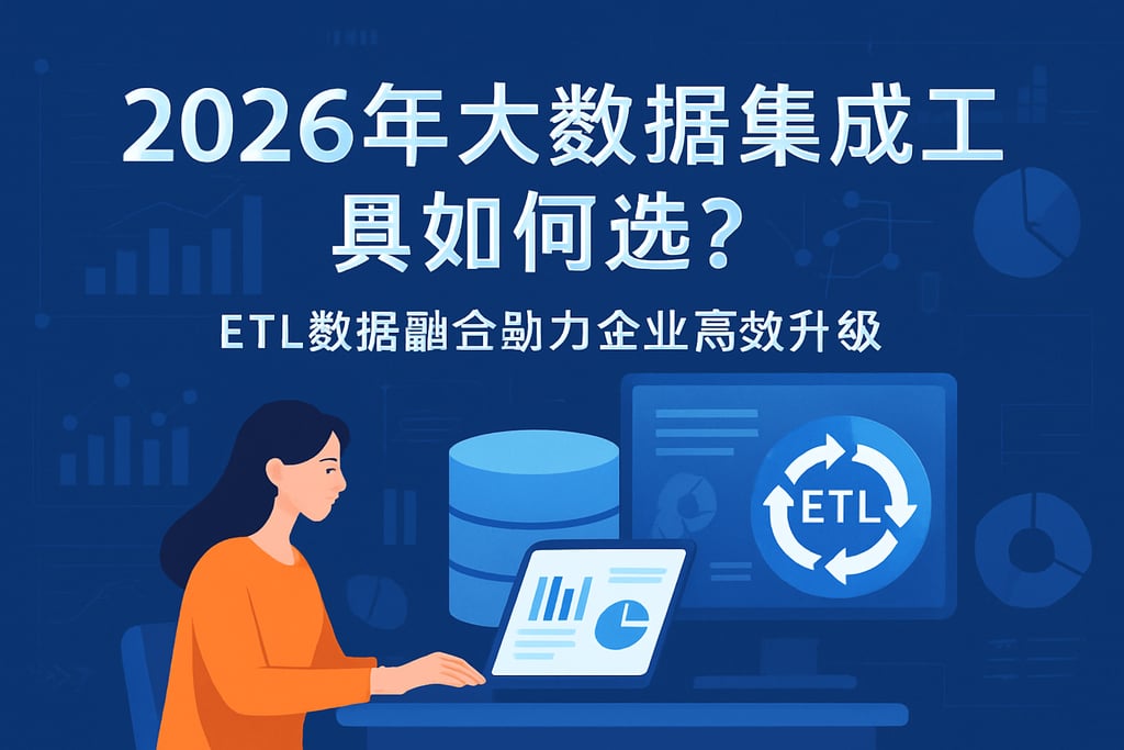 2026年大数据集成工具如何选？ETL数据融合助力企业高效升级