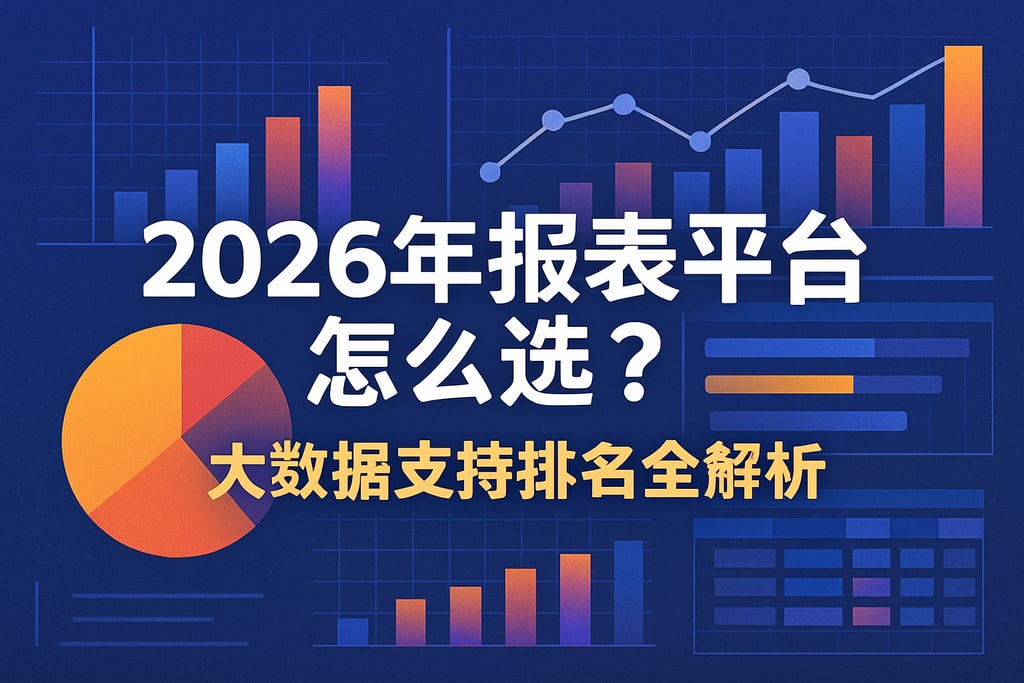 2026年报表平台怎么选？大数据支持排名全解析