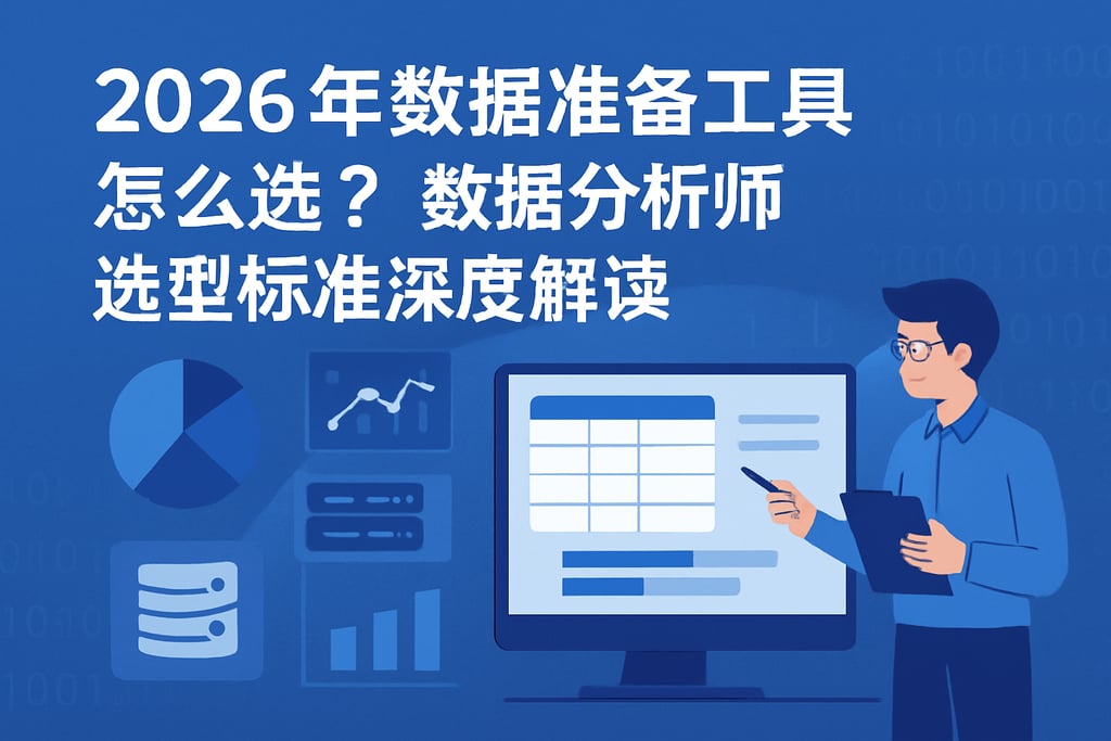 2026年数据准备工具怎么选？数据分析师选型标准深度解读