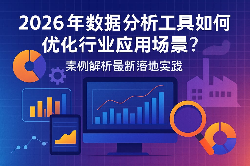 2026年数据分析工具如何优化行业应用场景？案例解析最新落地实践