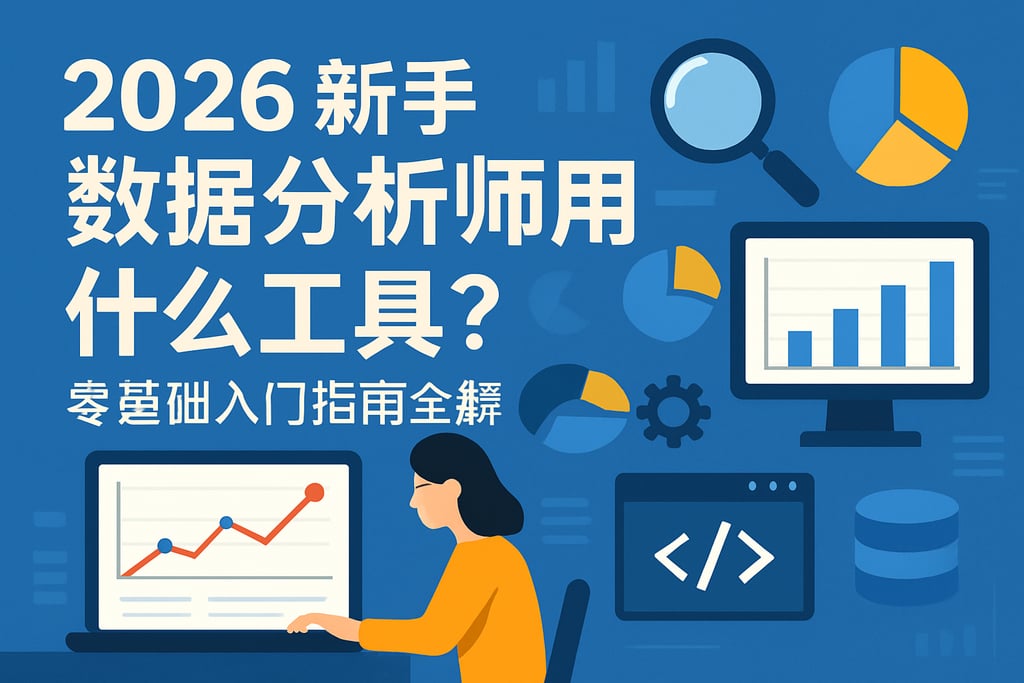2026年新手数据分析师用什么工具？零基础入门指南全解