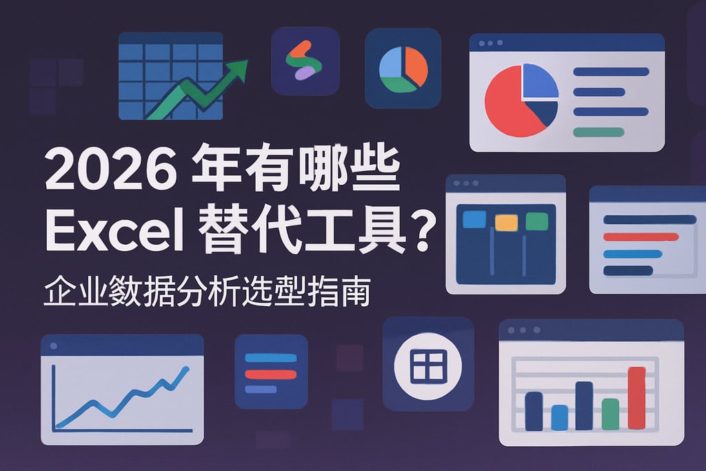 2026年有哪些Excel替代工具？企业数据分析选型指南