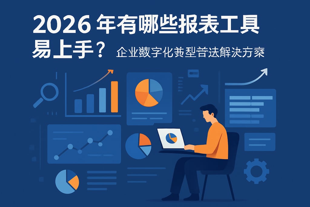 2026年有哪些报表工具易上手？企业数字化转型首选解决方案