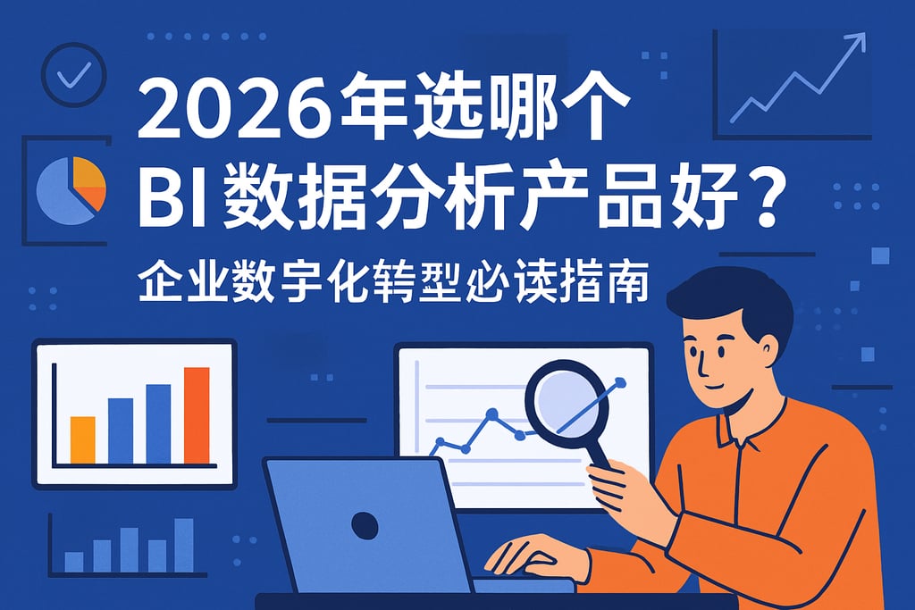 2026年选择哪个BI数据分析产品好？企业数字化转型必读指南