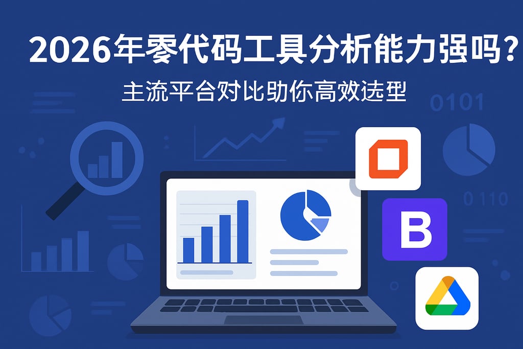 2026年零代码工具分析能力强吗？主流平台对比助你高效选型
