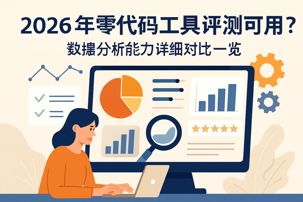 2026年零代码工具评测可靠吗？数据分析能力详细对比一览