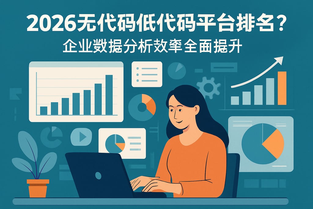 2026无代码低代码平台排名如何？企业数据分析效率全面提升
