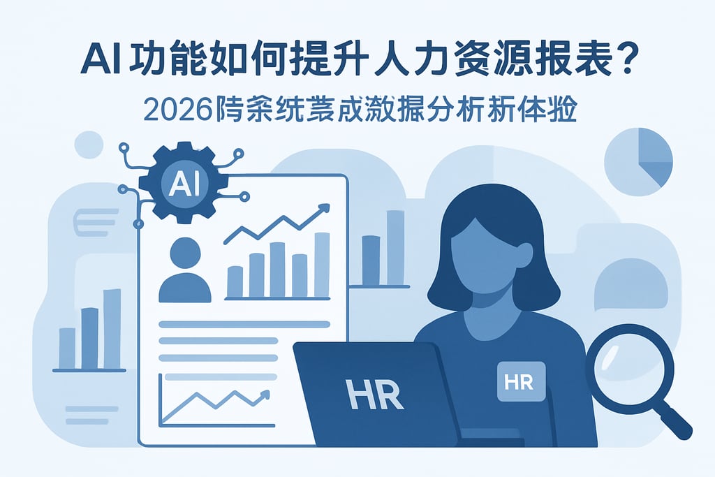 AI功能如何提升人力资源报表？2026跨系统集成数据分析新体验