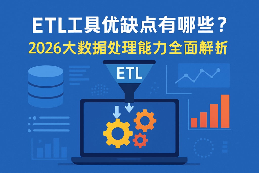 ETL工具优缺点有哪些？2026大数据处理能力全面解析