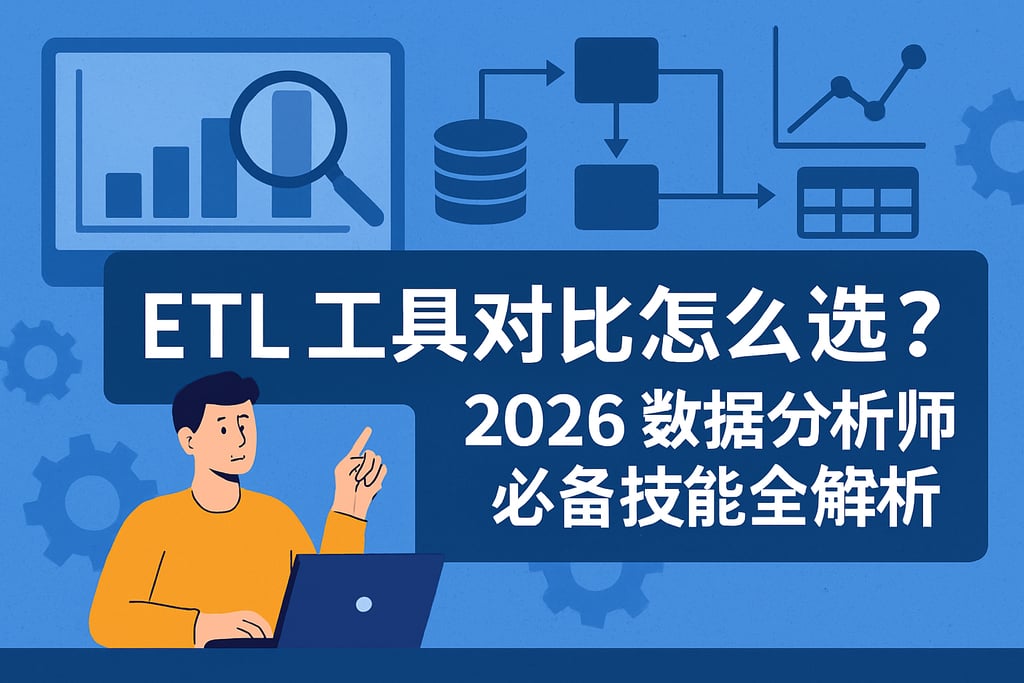 ETL工具对比怎么选？2026数据分析师必备技能全解析