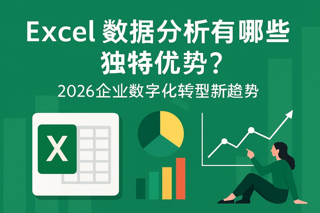 Excel数据分析有哪些独特优势？2026企业数字化转型新趋势