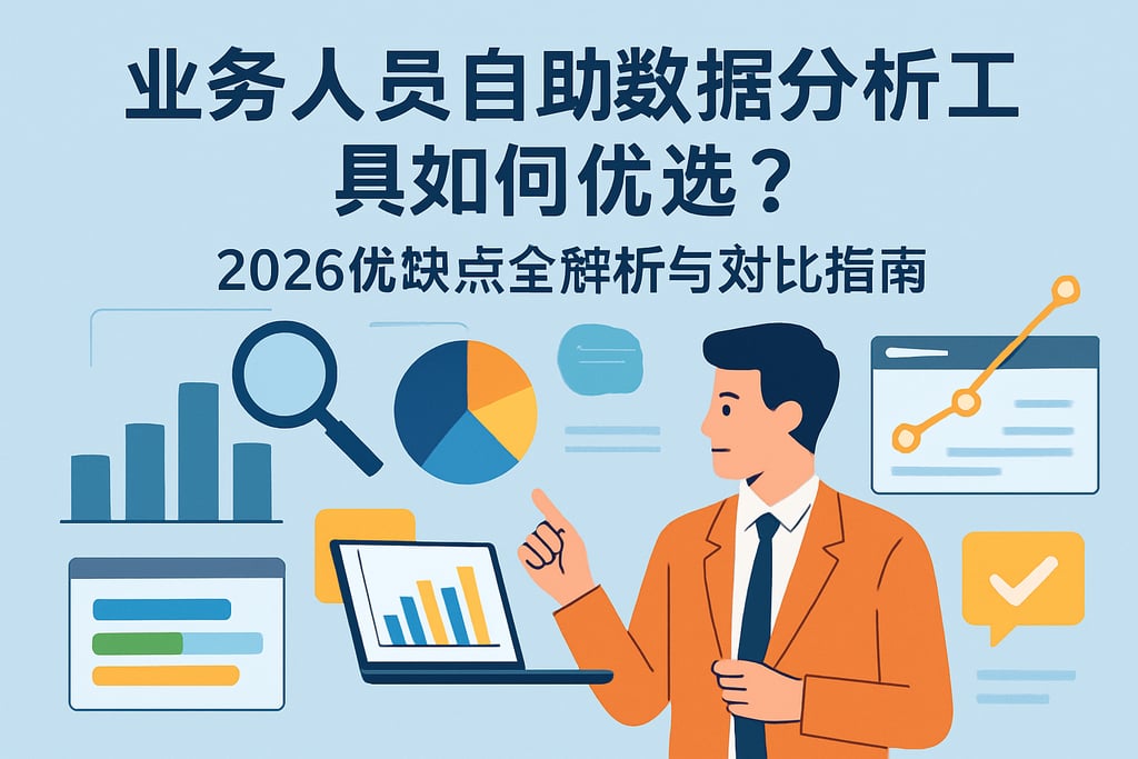 业务人员自助数据分析工具如何优选？2026优缺点全解析与对比指南