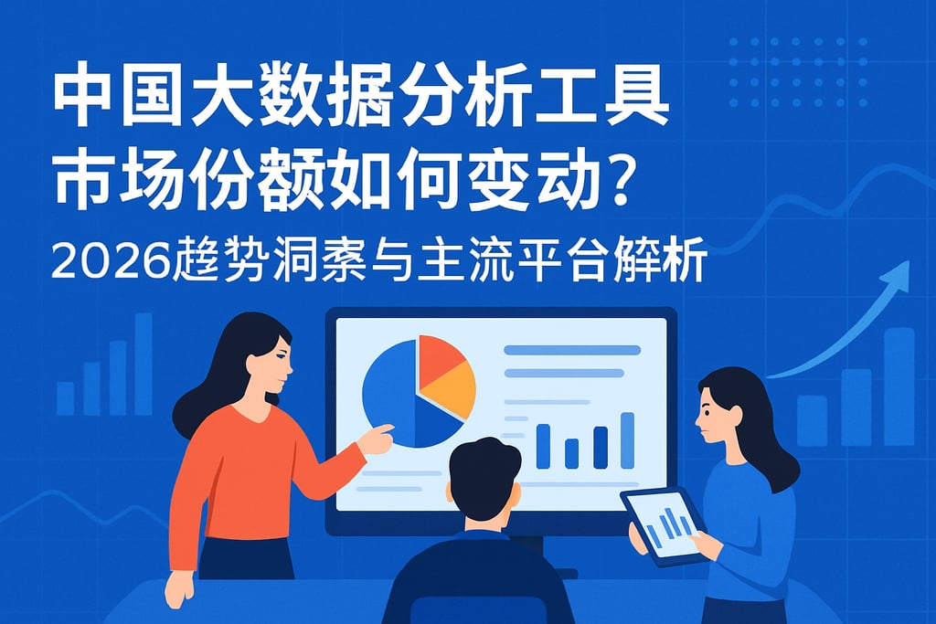 中国大数据分析工具市场份额如何变动？2026趋势洞察与主流平台解析