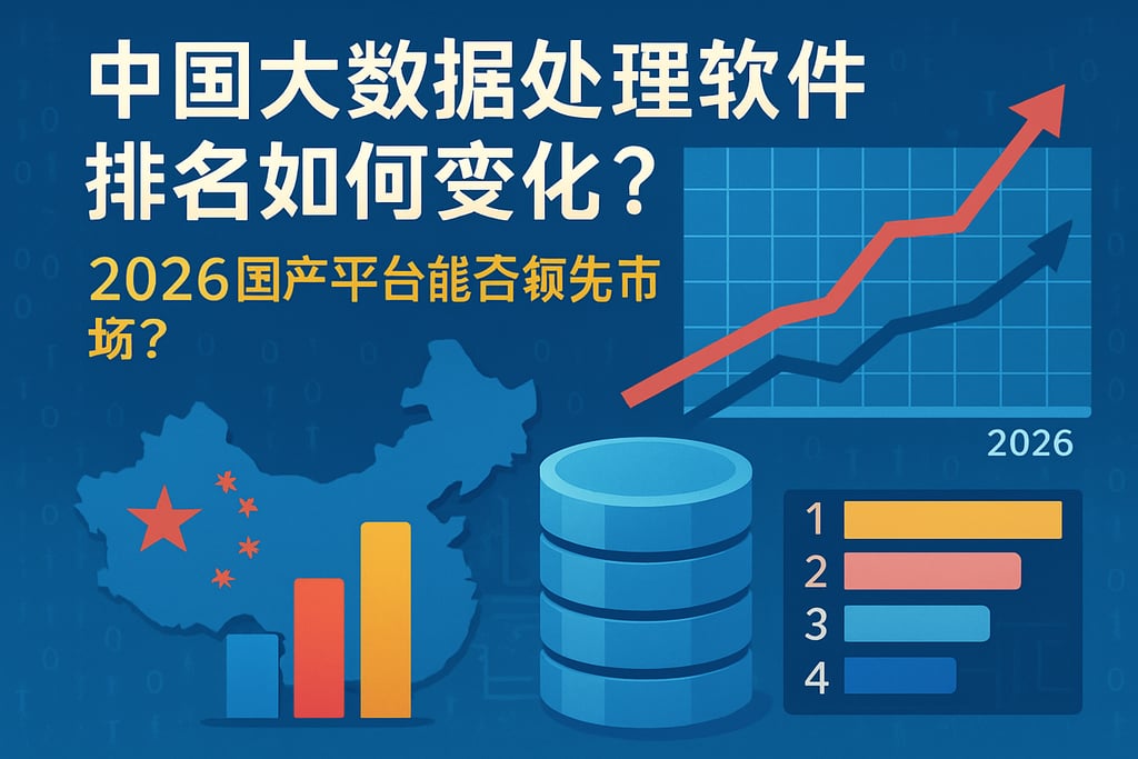 中国大数据处理软件排名如何变化？2026国产平台能否领先市场？