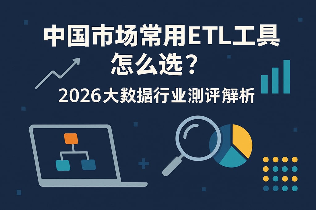 中国市场常用ETL工具怎么选？2026大数据行业测评解析
