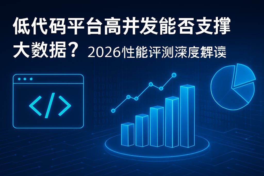 低代码平台高并发能否支撑大数据？2026性能评测深度解读