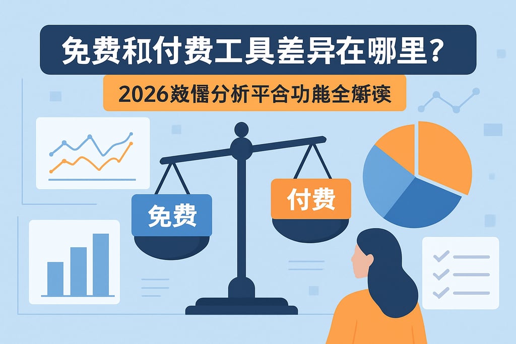 免费和付费工具差异在哪里？2026数据分析平台功能全解读