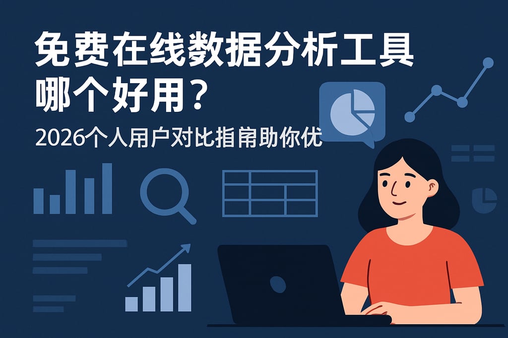 免费在线数据分析工具哪个好？2026个人用户对比指南助你选优