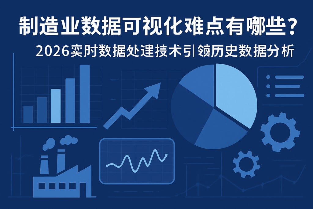 制造业数据可视化难点有哪些？2026实时数据处理技术引领历史数据分析