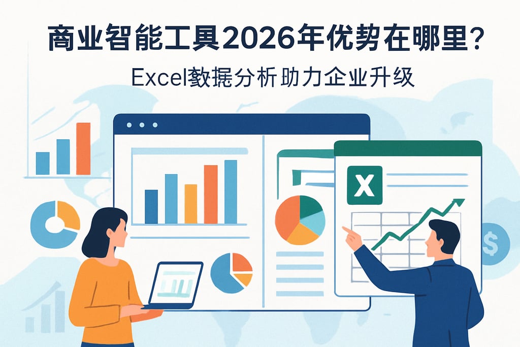 商业智能工具2026年优势在哪里？Excel数据分析对比助力企业升级