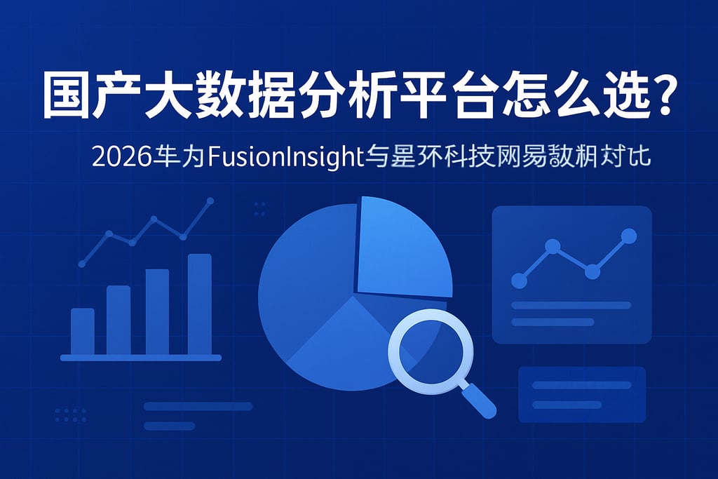 国产大数据分析平台怎么选？2026华为FusionInsight与星环科技网易数帆对比解析