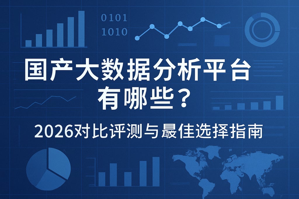 国产大数据分析平台有哪些？2026对比评测与最佳选择指南