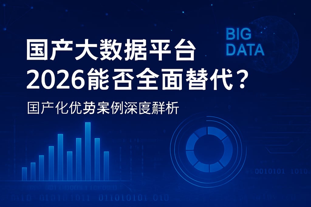国产大数据平台2026能否全面替代？国产化优势案例深度解析