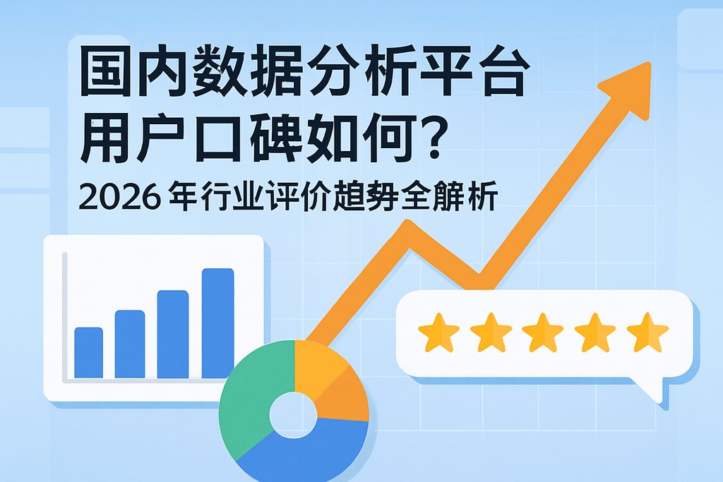 国内数据分析平台用户口碑如何？2026年行业评价趋势全解析