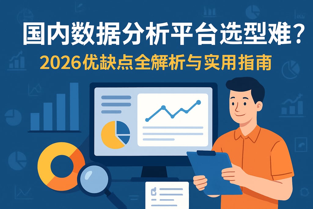 国内数据分析平台选型难？2026优缺点全解析与实用指南