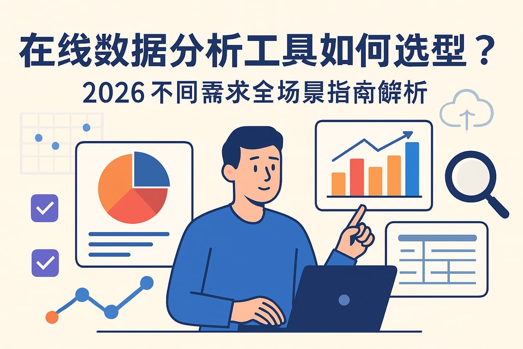 在线数据分析工具如何选型？2026不同需求全场景指南解析